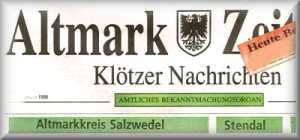 Logo der Altmark Zeitung